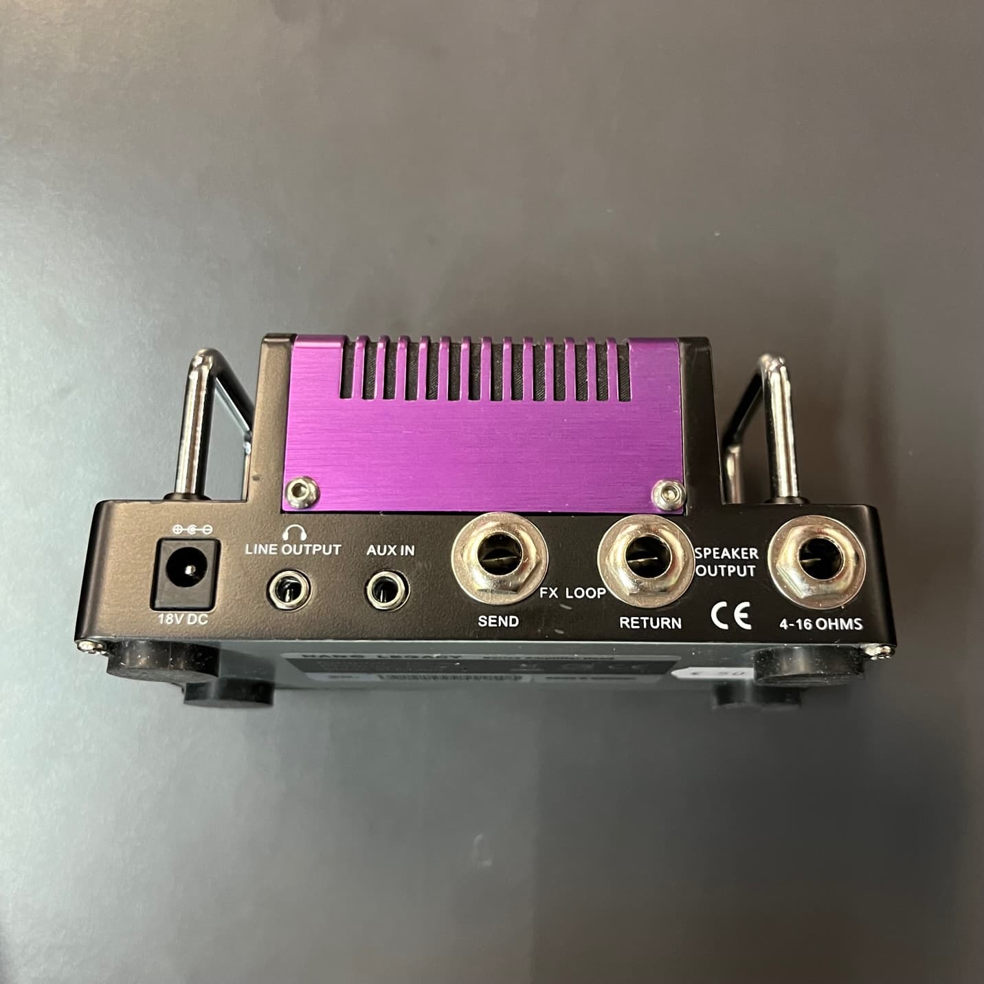 HoTone NLA-2  Purple Wind, mini amplificatore per chitarra elettrica 5W,  alimentatore incluso