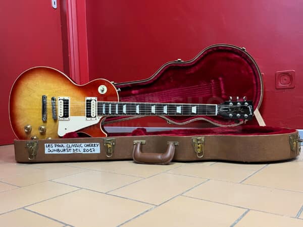 Gibson Les Paul Classic Cherry Sunburst 2017 - immagine 10