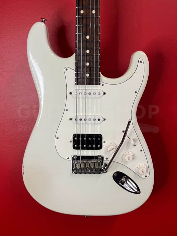 Suhr Classic Antique Pro HSS Olympic White Light Aging Quarter Sawn Neck Ex Demo - immagine 3