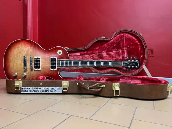 Gibson Les Paul Standard '60 Faded Cherry Sunburst 2022 - immagine 10